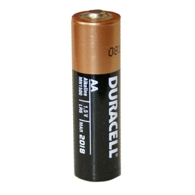 Батарейка AA Duracell, 1.5В Батарейка AA Duracell, 1.5В