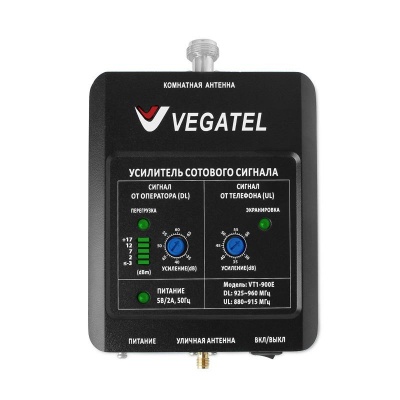 Комплект репитера Vegatel VT1-900E-kit (LED) Комплект репитера Vegatel VT1-900E-kit (LED)
