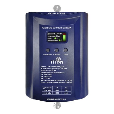Репитер Titan-1800/2100 (LED) Репитер Titan-1800/2100 (LED)