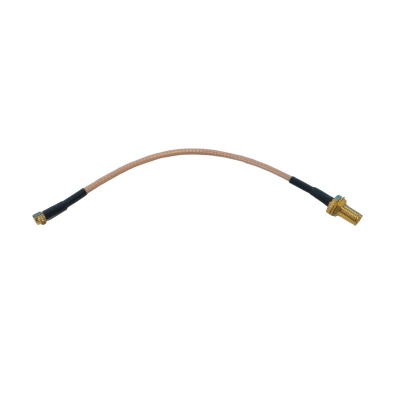 Переходник SMA-female - MMCX угловой пигтейл Переходник SMA-female - MMCX угловой пигтейл