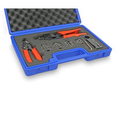 Набор инструментов KI-C52 для обжима кабелей Набор инструментов KI-C52 для обжима кабелей
