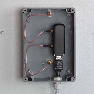 Антэкс AX-2520P MIMO 2x2 BOX панельная антенна с боксом