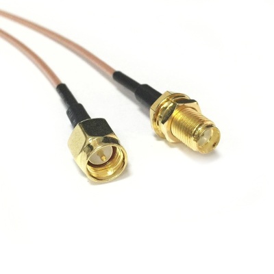 Переходник SMA-male - SMA-female пигтейл Переходник SMA-male - SMA-female пигтейл